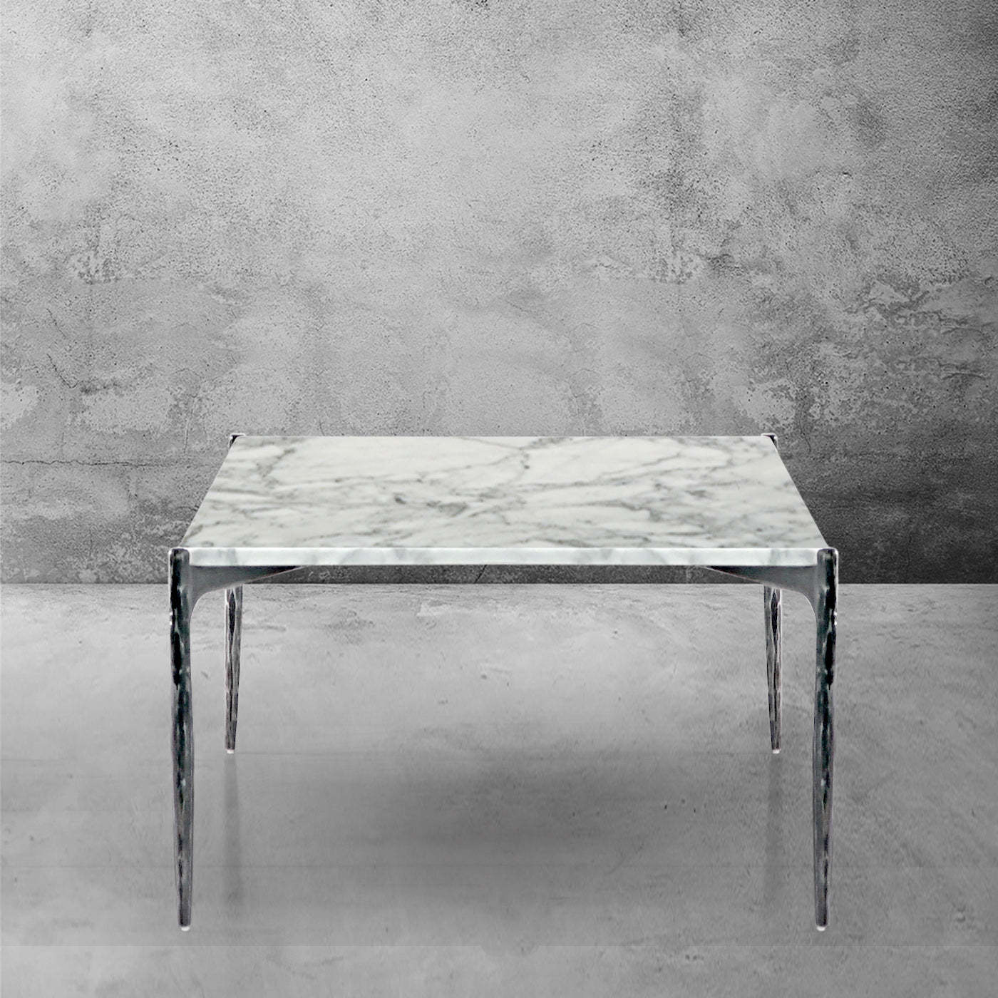 Thaddeus Rectangle Horn Marble Coffee Table