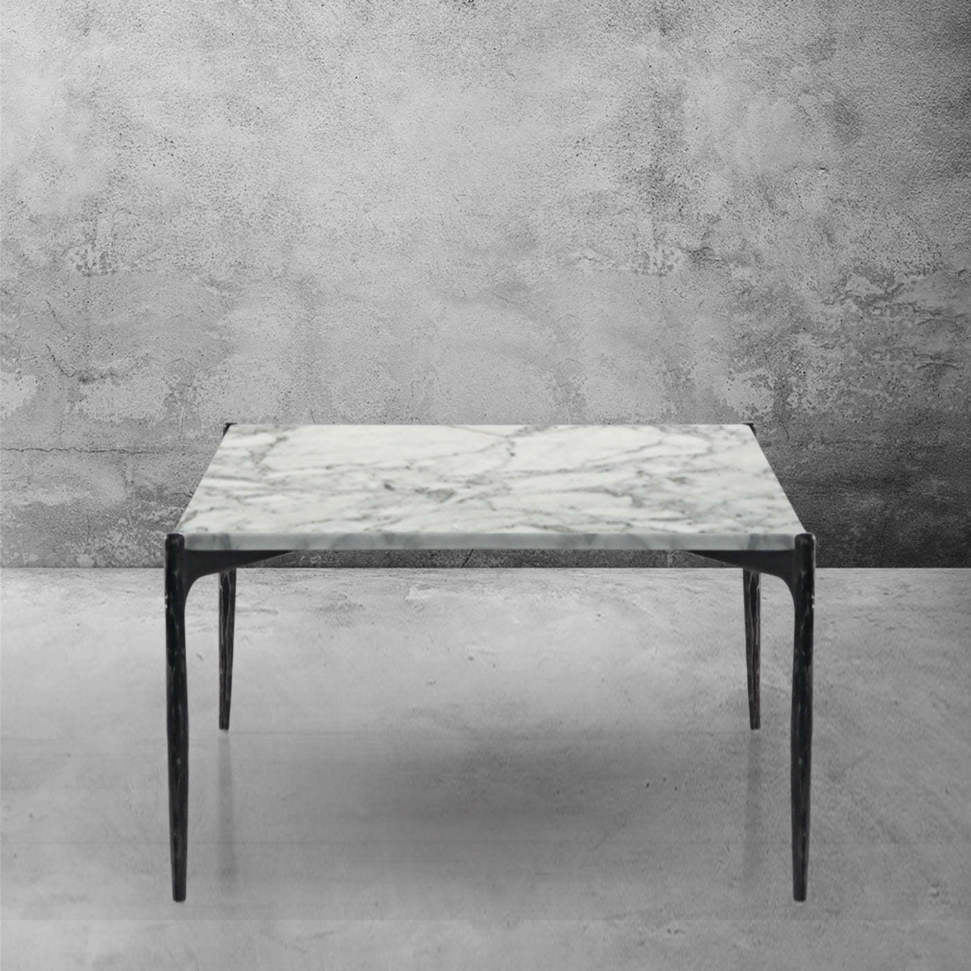 Thaddeus Rectangle Horn Marble Coffee Table
