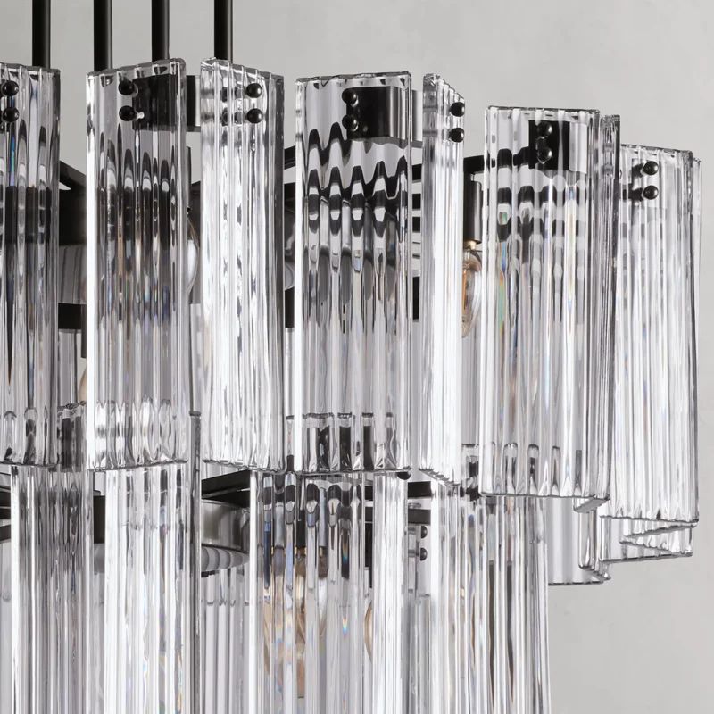 Art Glass Dearie Round Chandelier 