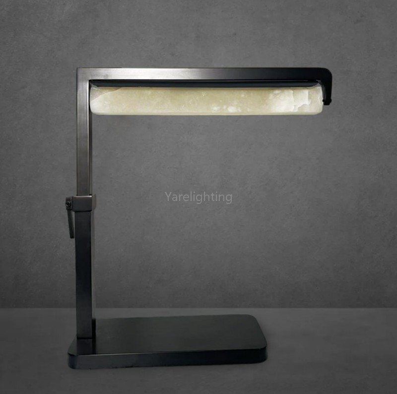 Auduban Alabaster Task Table Lamp