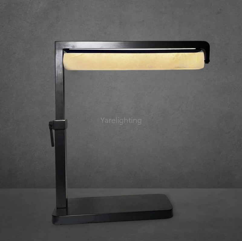 Auduban Alabaster Task Table Lamp