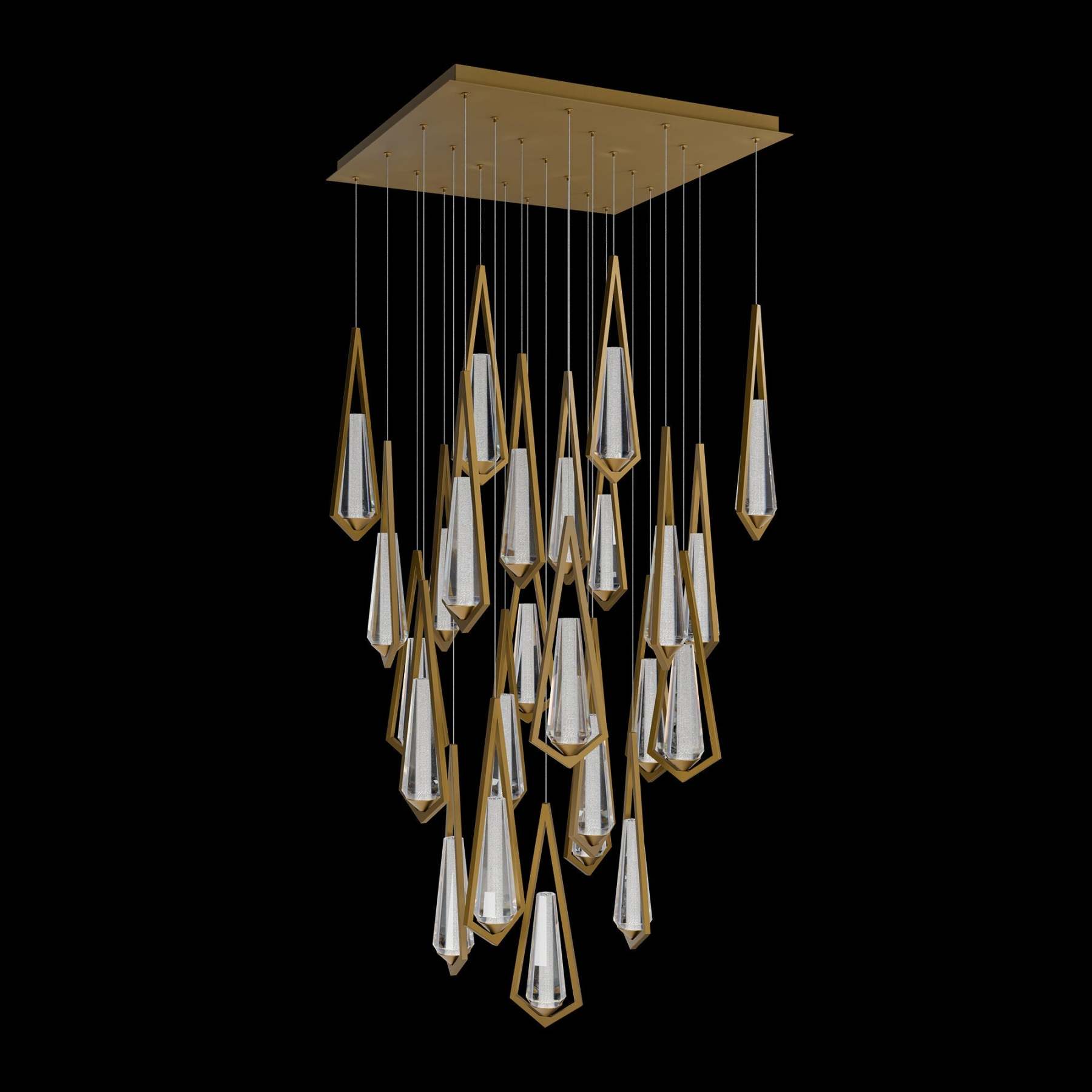 Devotion Linear Chandelier 25 Light