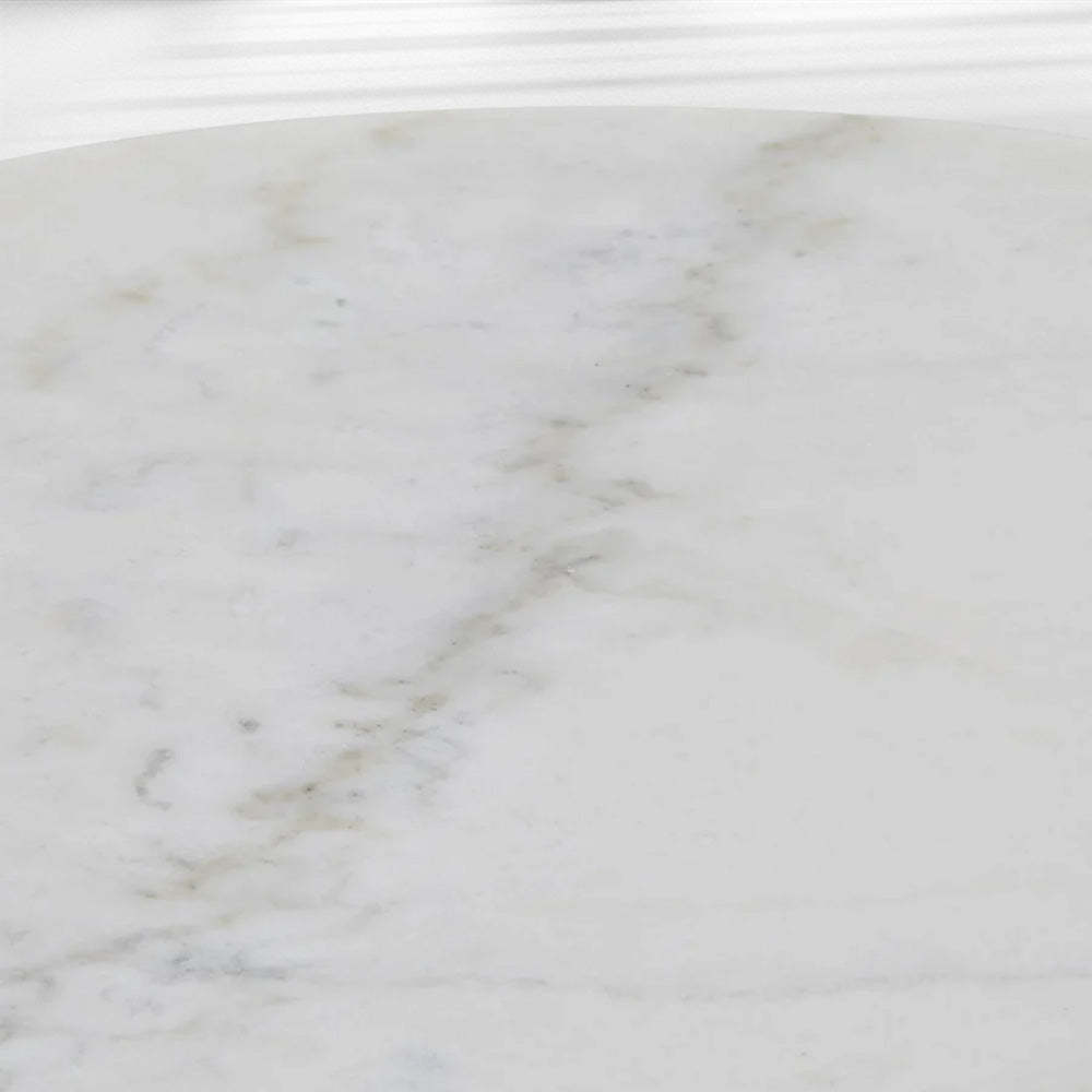 Baleno Marble and Brass Coffee Table