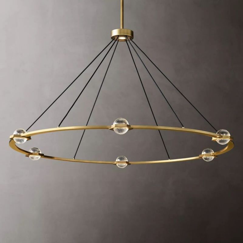 Cosmos Luxury crystal Round Chandelier 60",Chandelier For Living Room