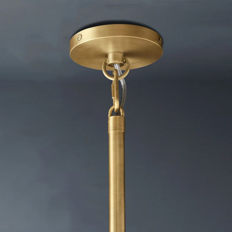 Balle Clear Crystal Round Chandelier 36"