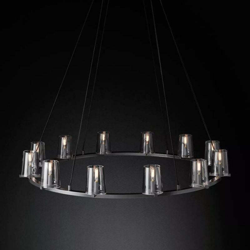 Bordeaux Round Chandelier 48"