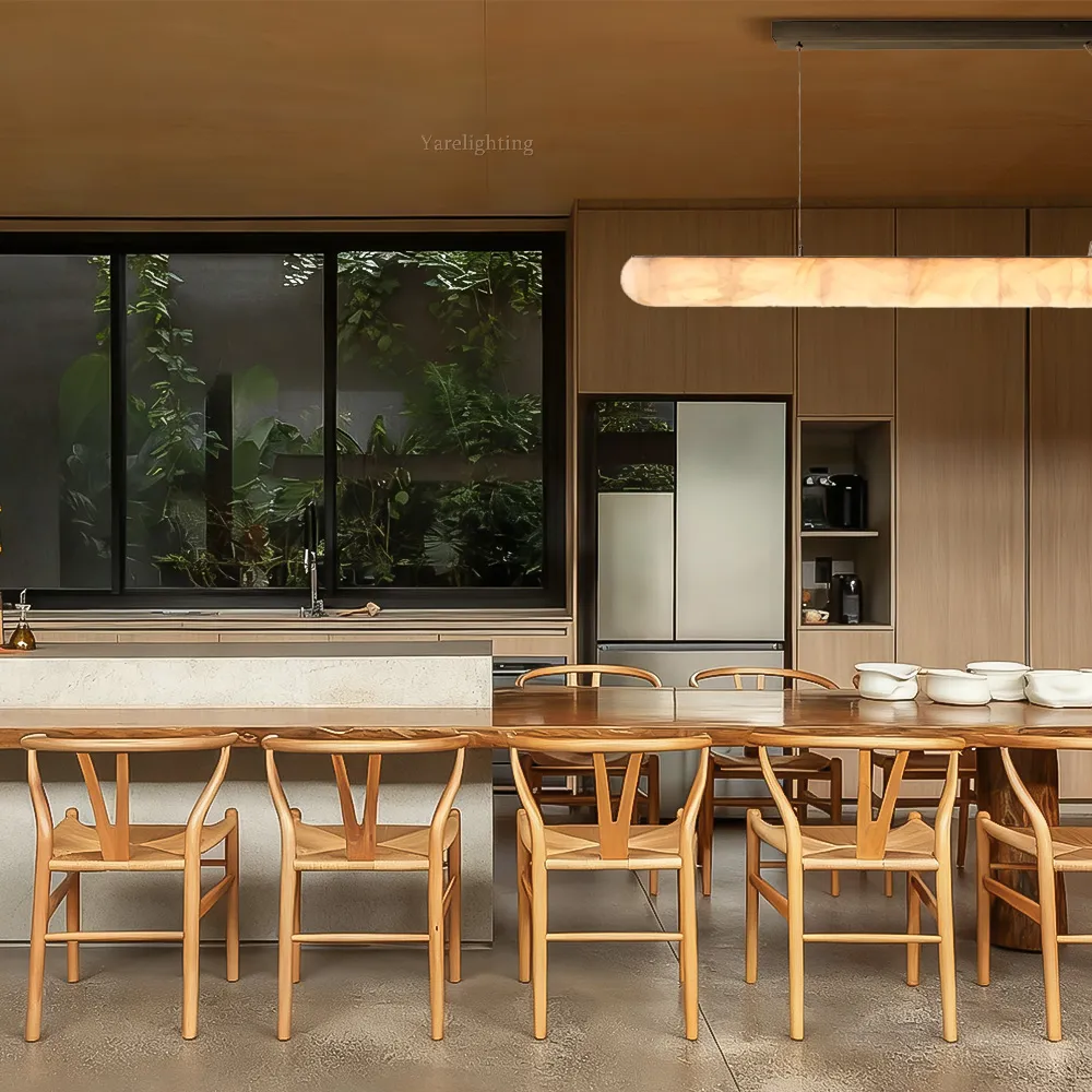 Rivager Lisse Linear Chandelier 60" 80"