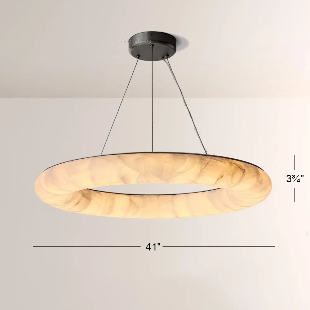 Rivager Lisse Round Chandelier 31" 41" 61"D