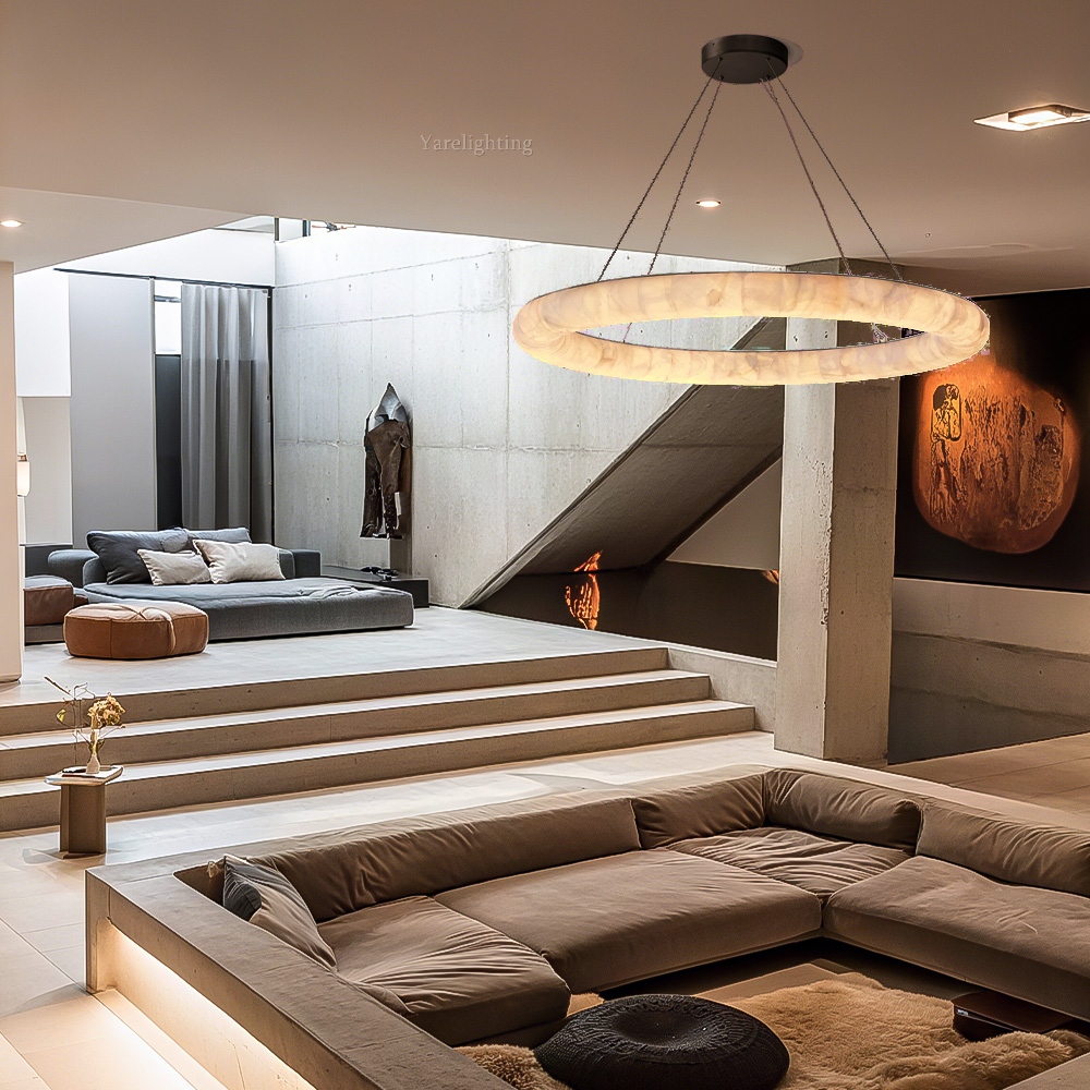 Rivager Lisse Round Chandelier 31" 41" 61"D