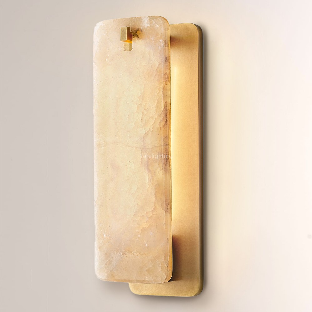Camelot Alabaster Wall Sconce