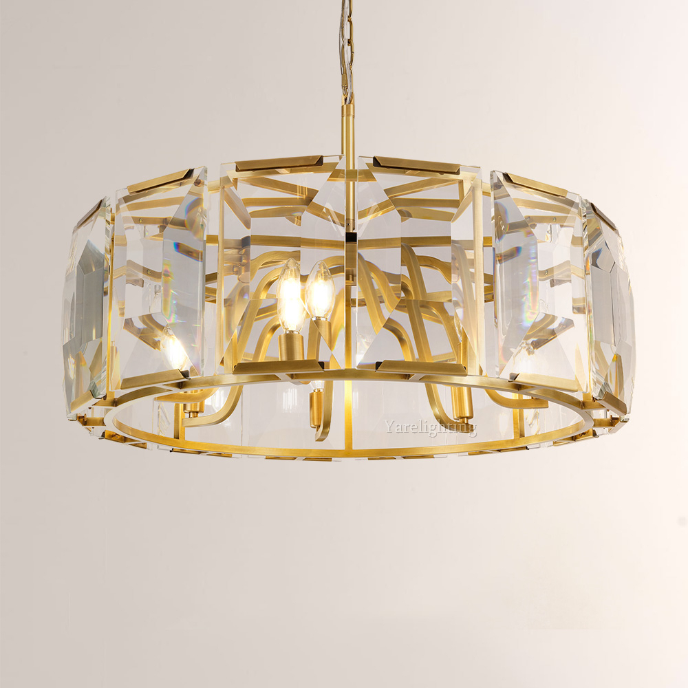 Hewson Multicurve Crystal Round Chandelier 31“