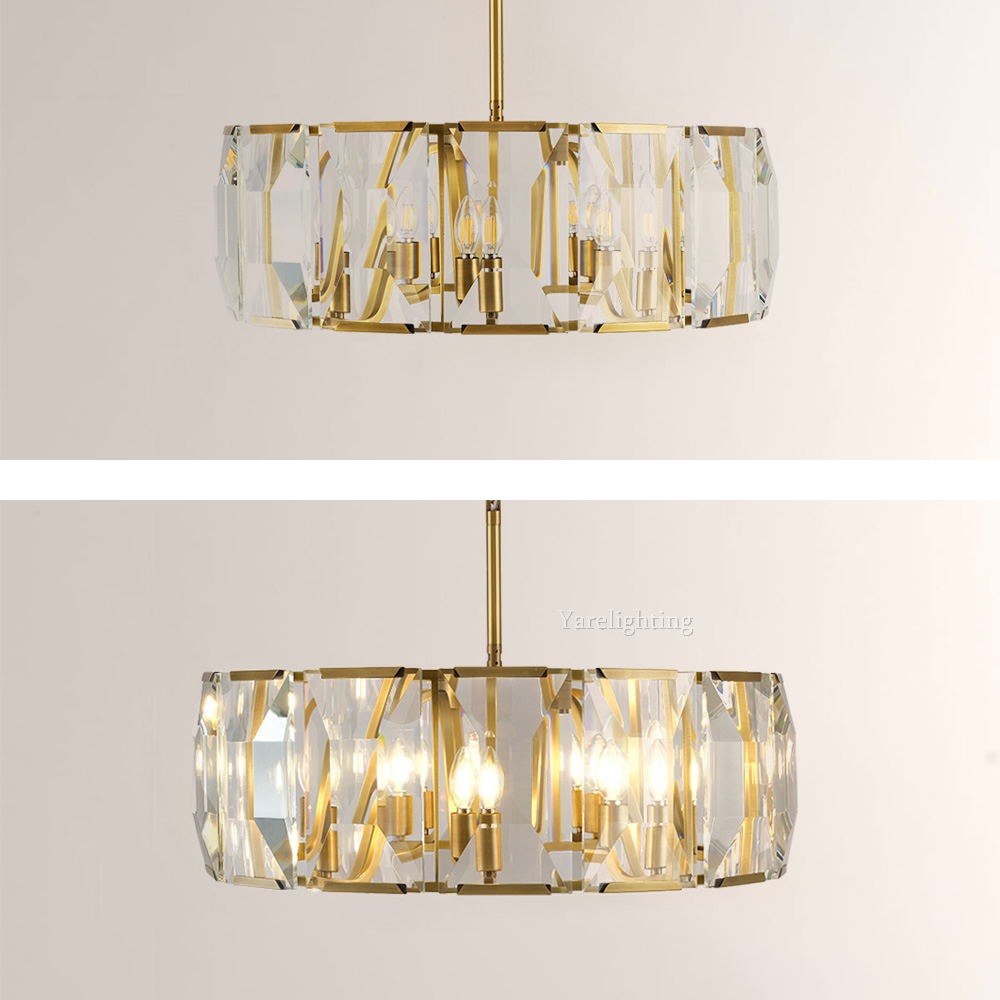 Hewson Multicurve Crystal Round Chandelier 31“