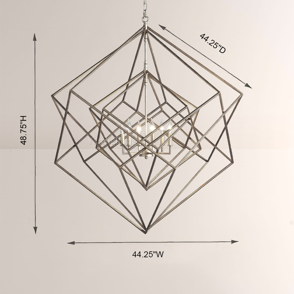 Geode Chandelier  44.25"