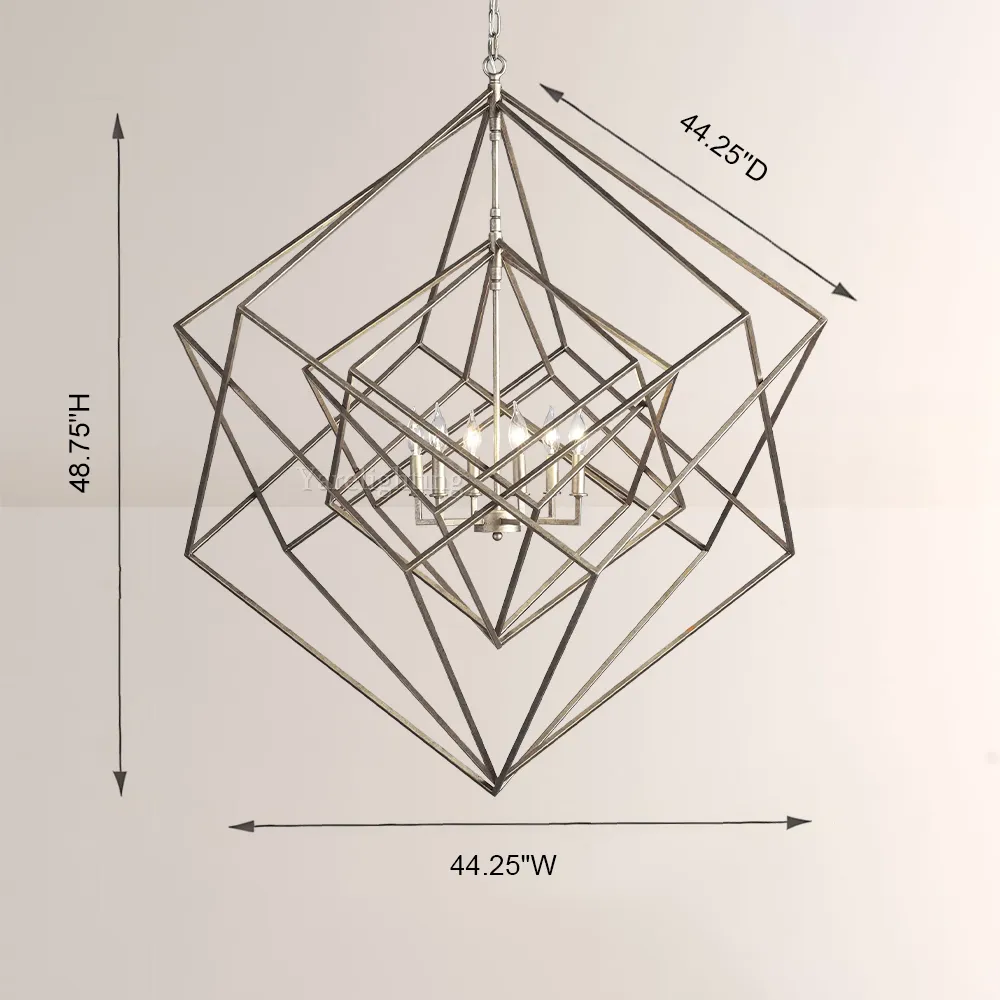 Geode Chandelier  44.25"