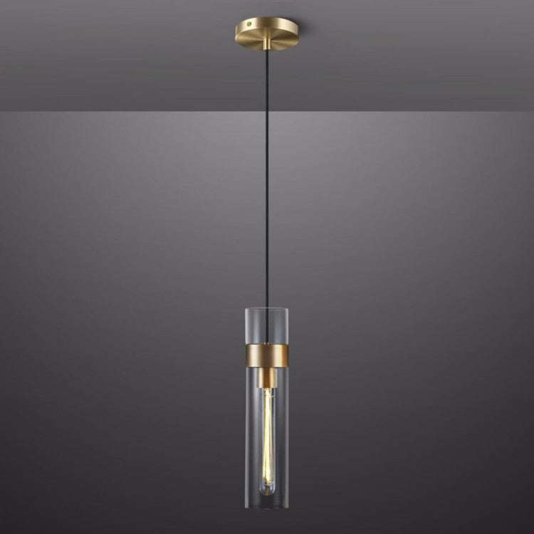 Glass Tube Pendant light for luxury home decor lighting
