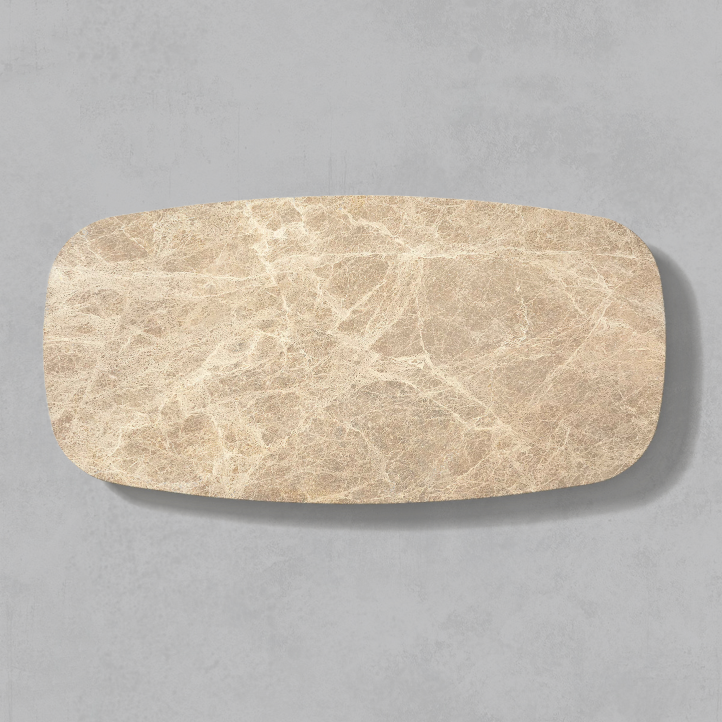 Mulholland Oak Wood & Stone Coffee Table