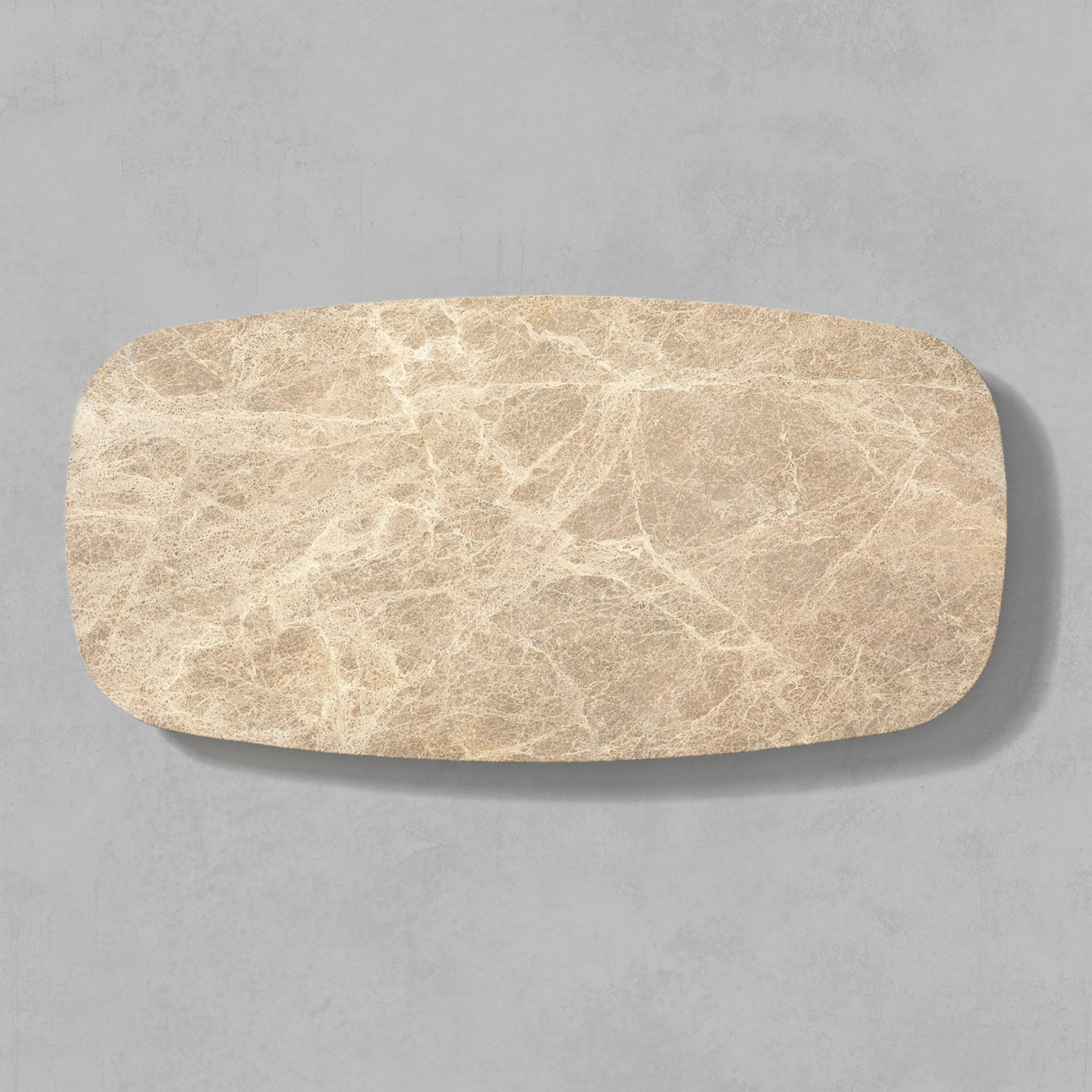 Mulholland Oak Wood & Stone Coffee Table