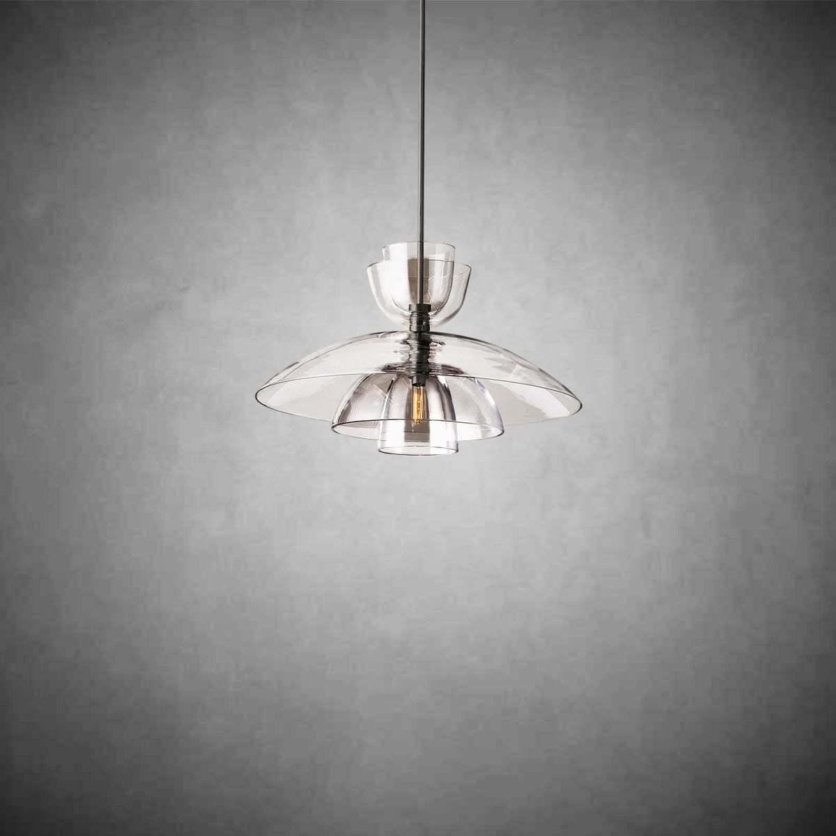 Blum Glass Cloche Grand Pendant
