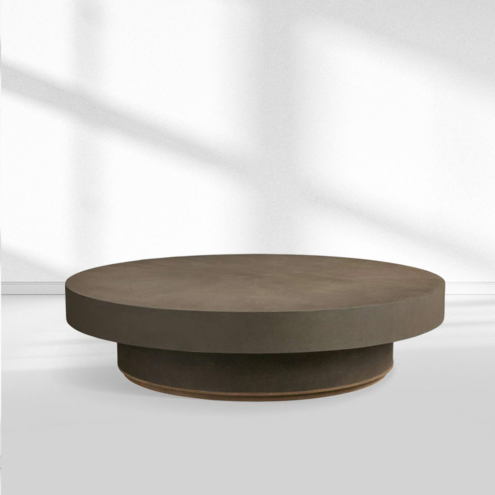 Harrow Round Coffee Table, RH designer's own brand