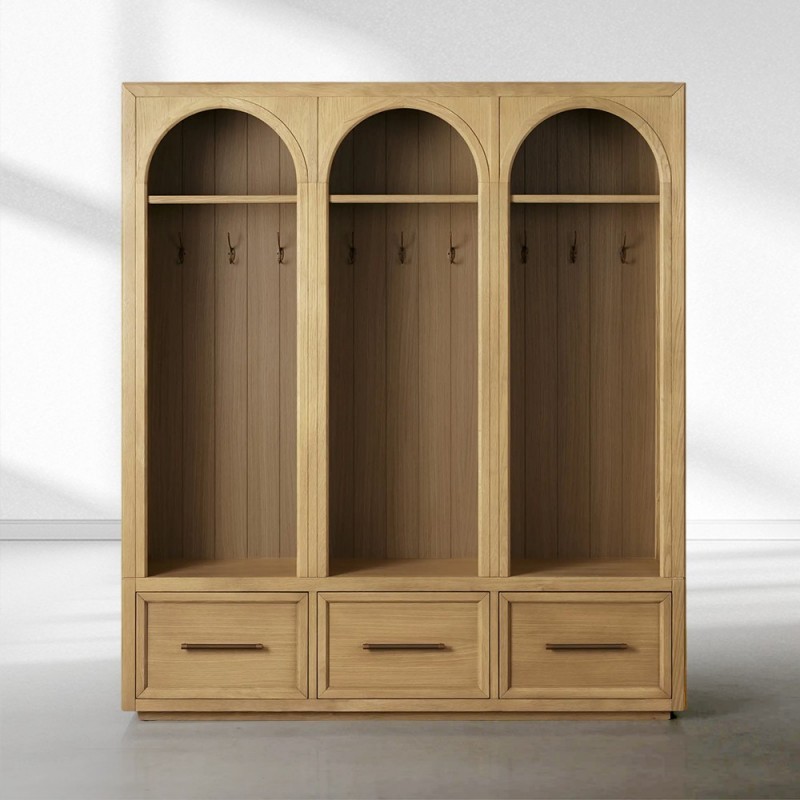 Heidi Triple Entryway Cabinet 70”