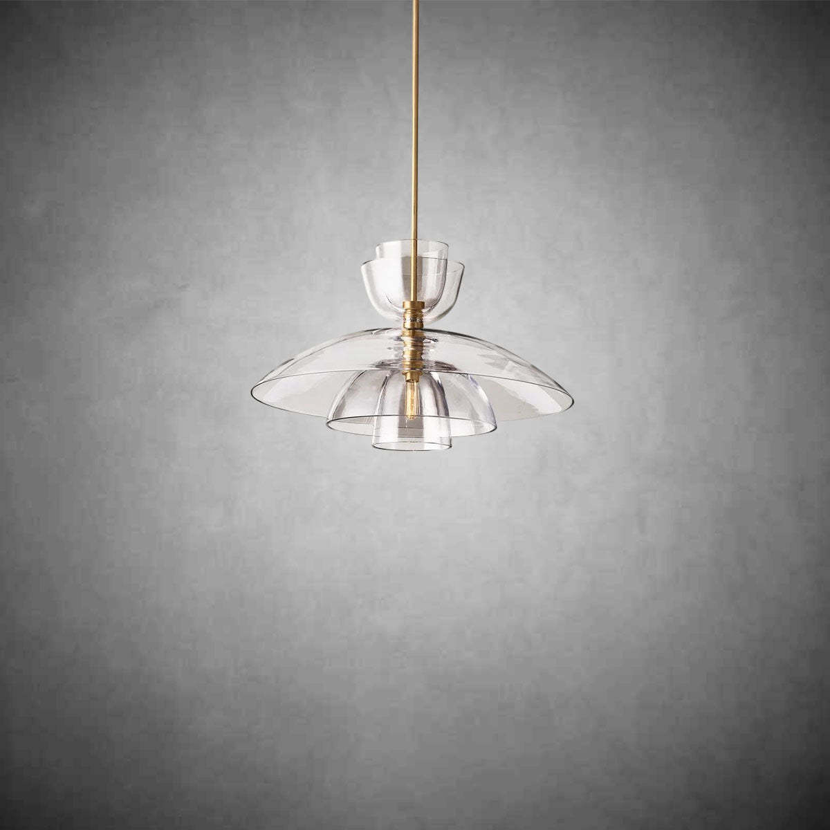 Blum Glass Cloche Grand Pendant