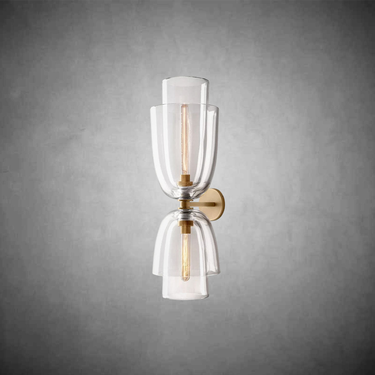 Blum Glass Cloche Grand Sconce