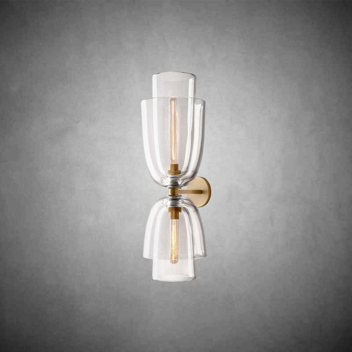 Blum Glass Cloche Grand Sconce