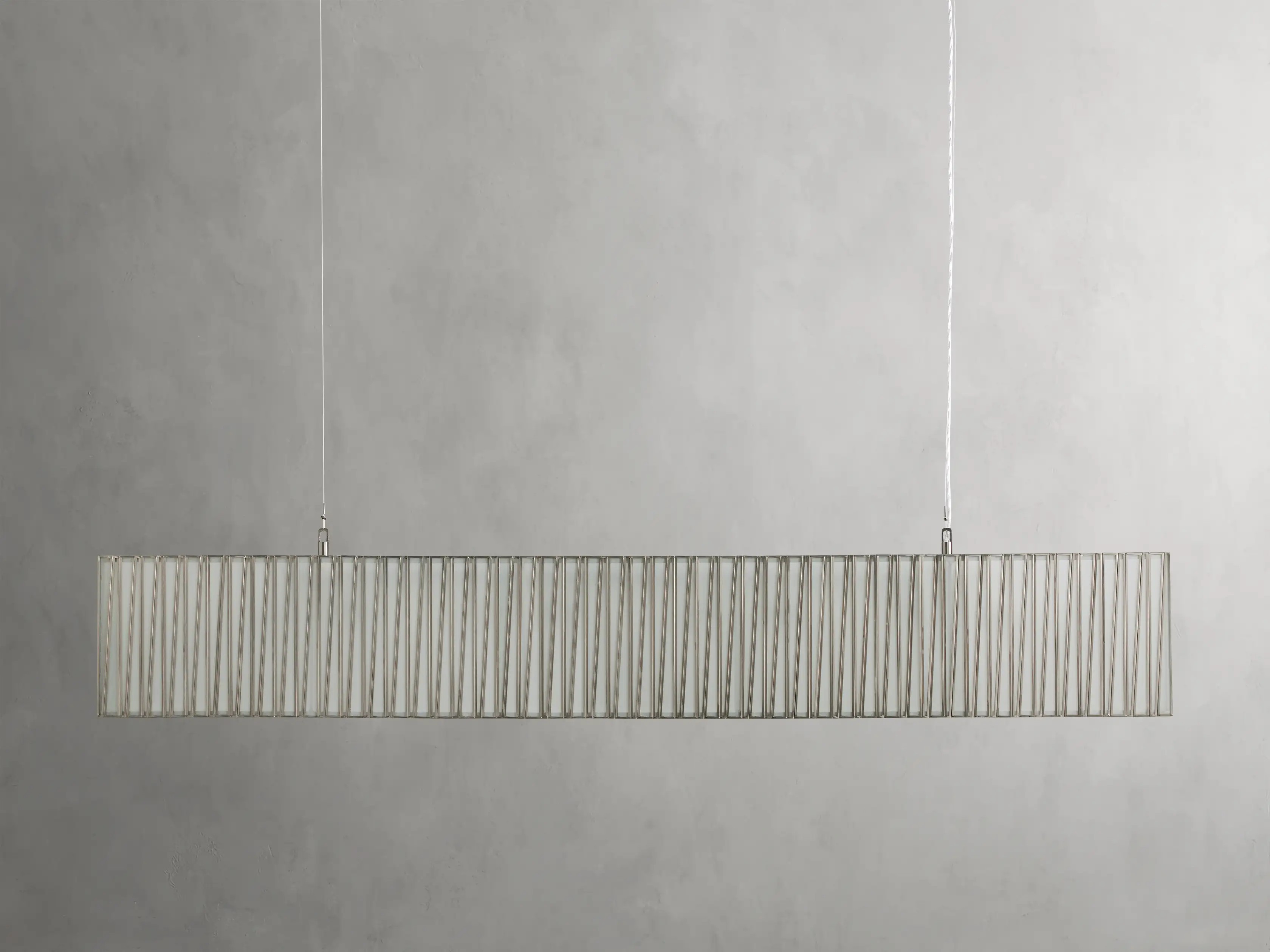 Junit Glass Rectangular Chandelier