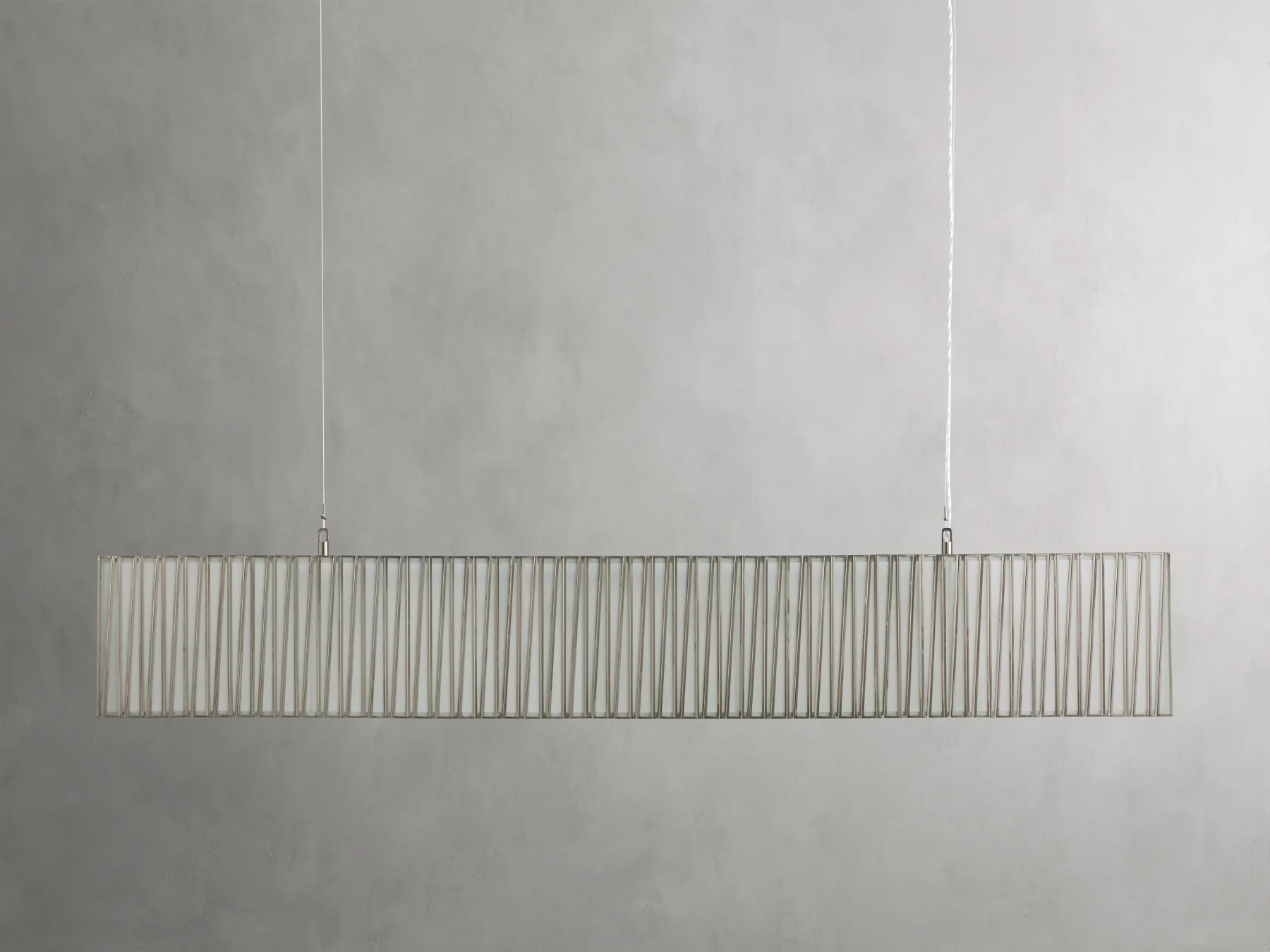 Junit Glass Rectangular Chandelier