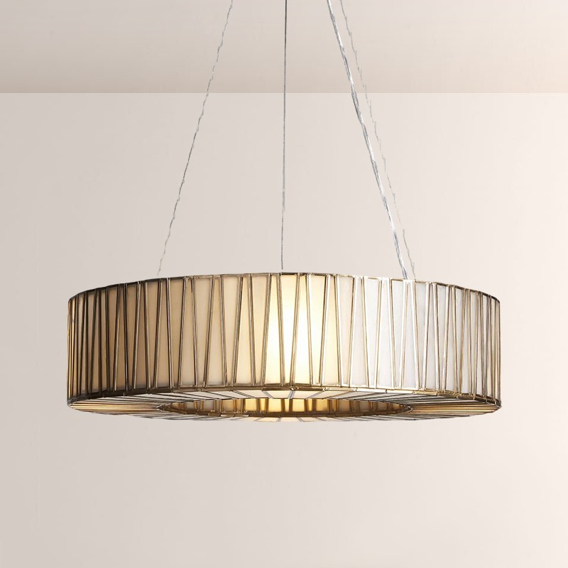 Junit Glass  Round Chandelier