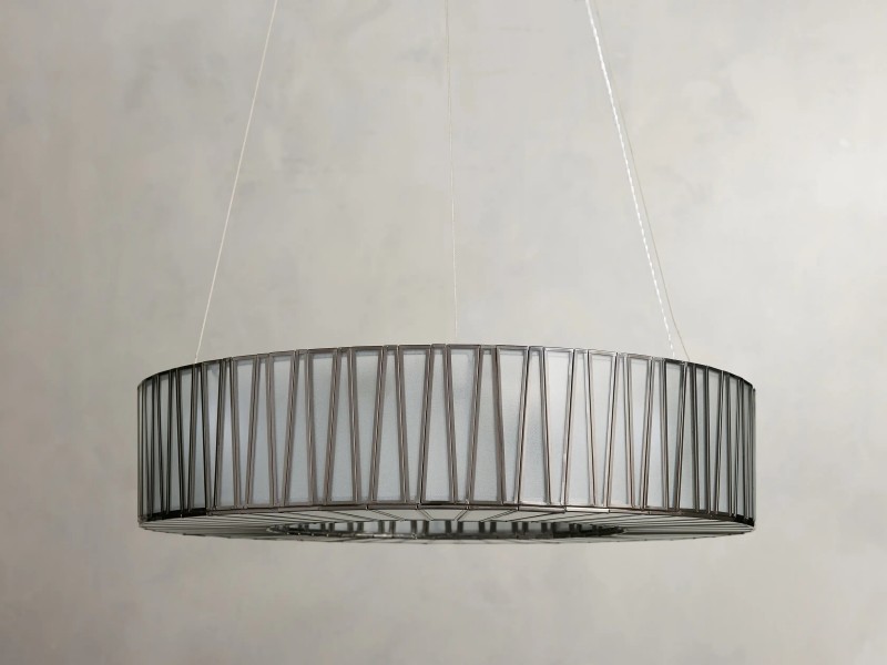 Junit Glass  Round Chandelier