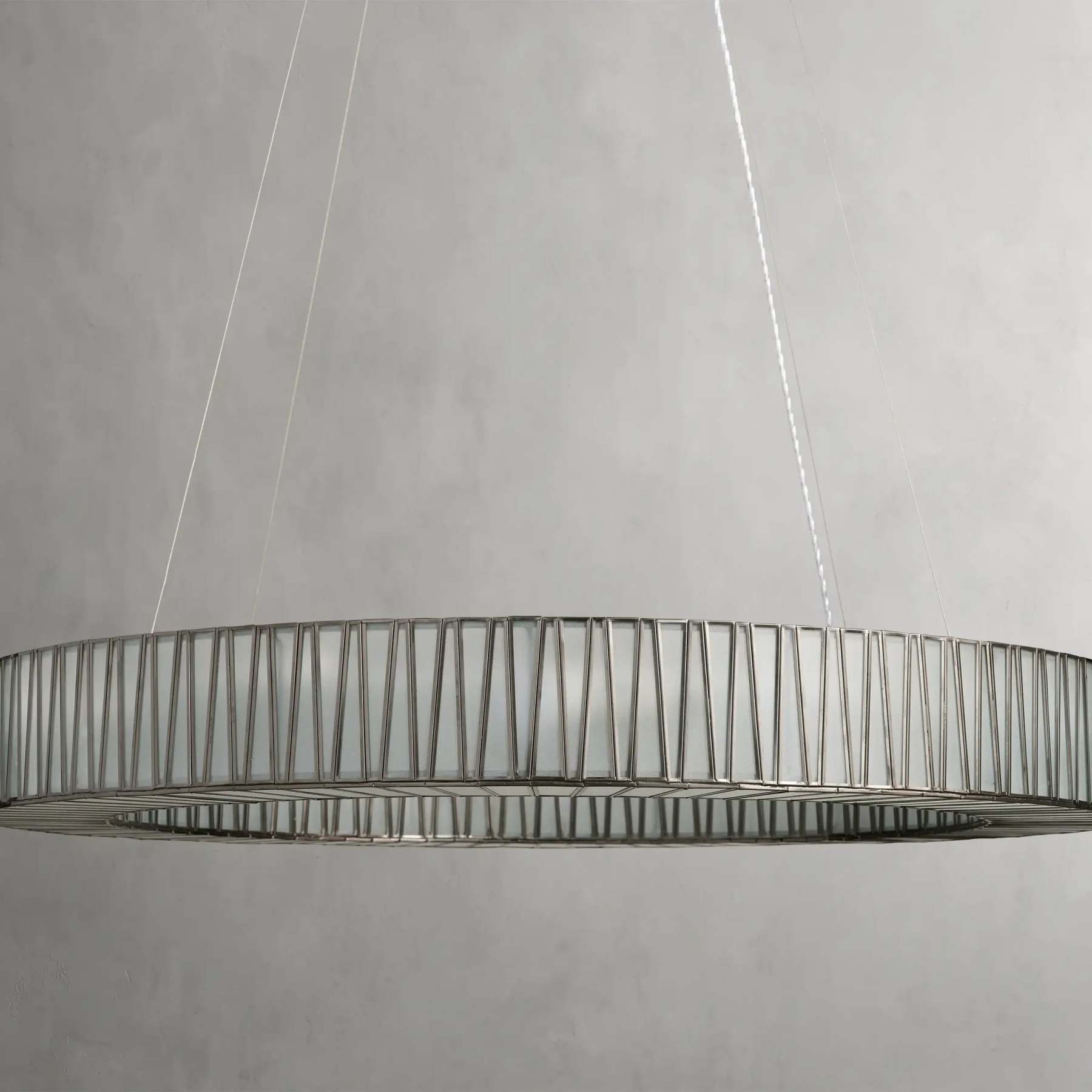 Junit Glass  Round Chandelier
