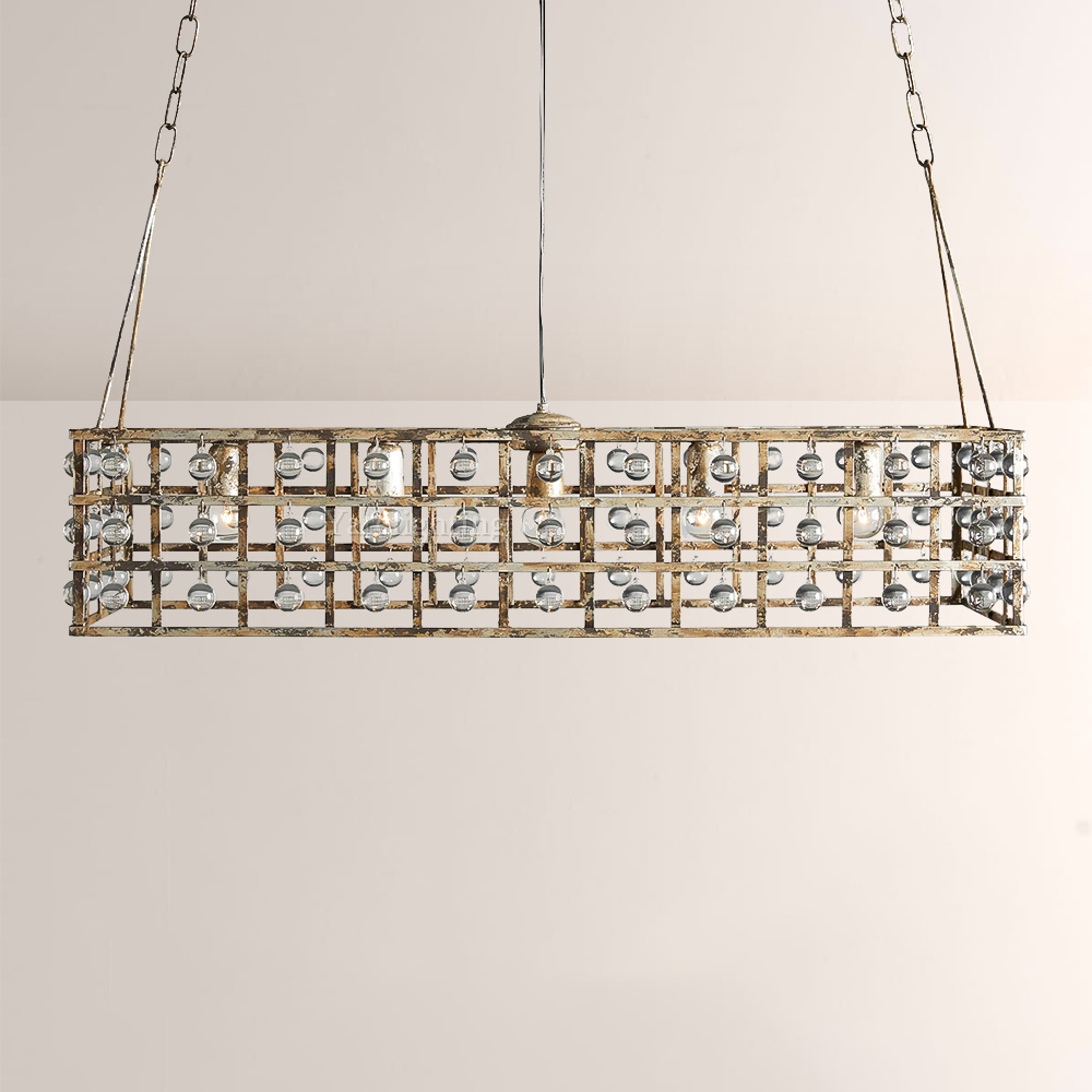 La Cage Rectangular Chandelier