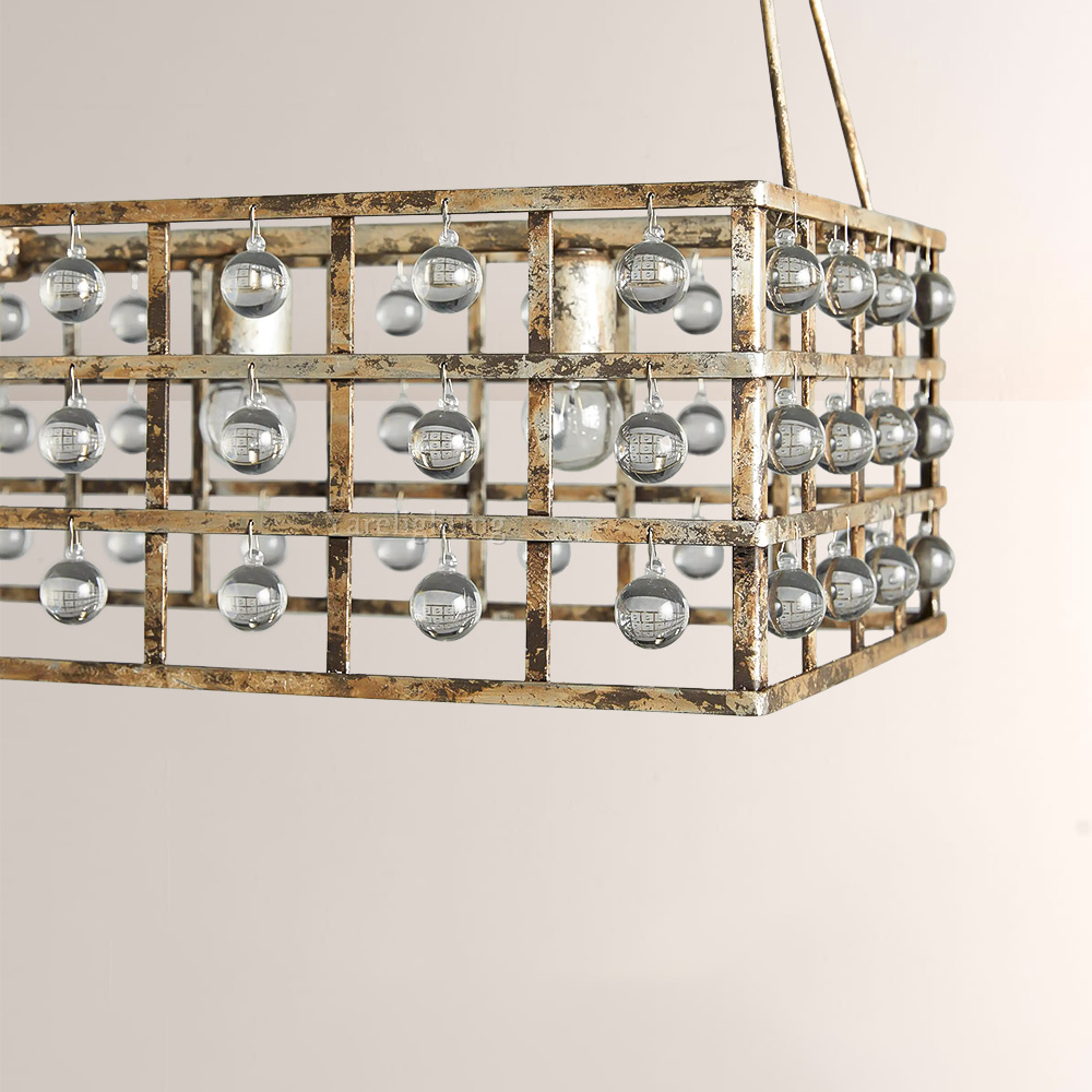 La Cage Rectangular Chandelier