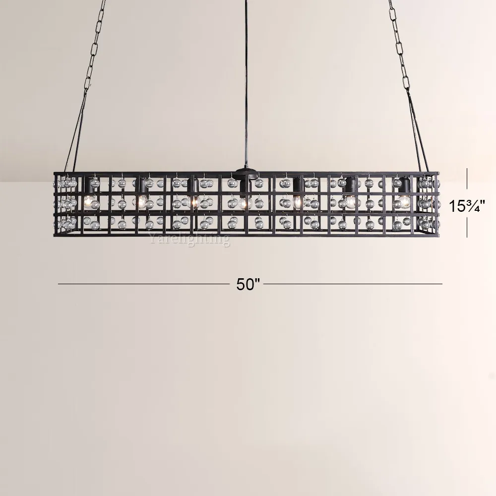La Cage Rectangular Chandelier