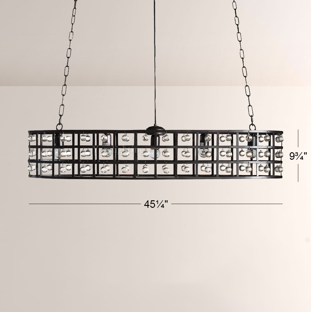 La Cage 5-Light Oval Chandelier