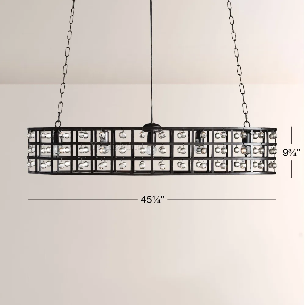 La Cage 5-Light Oval Chandelier