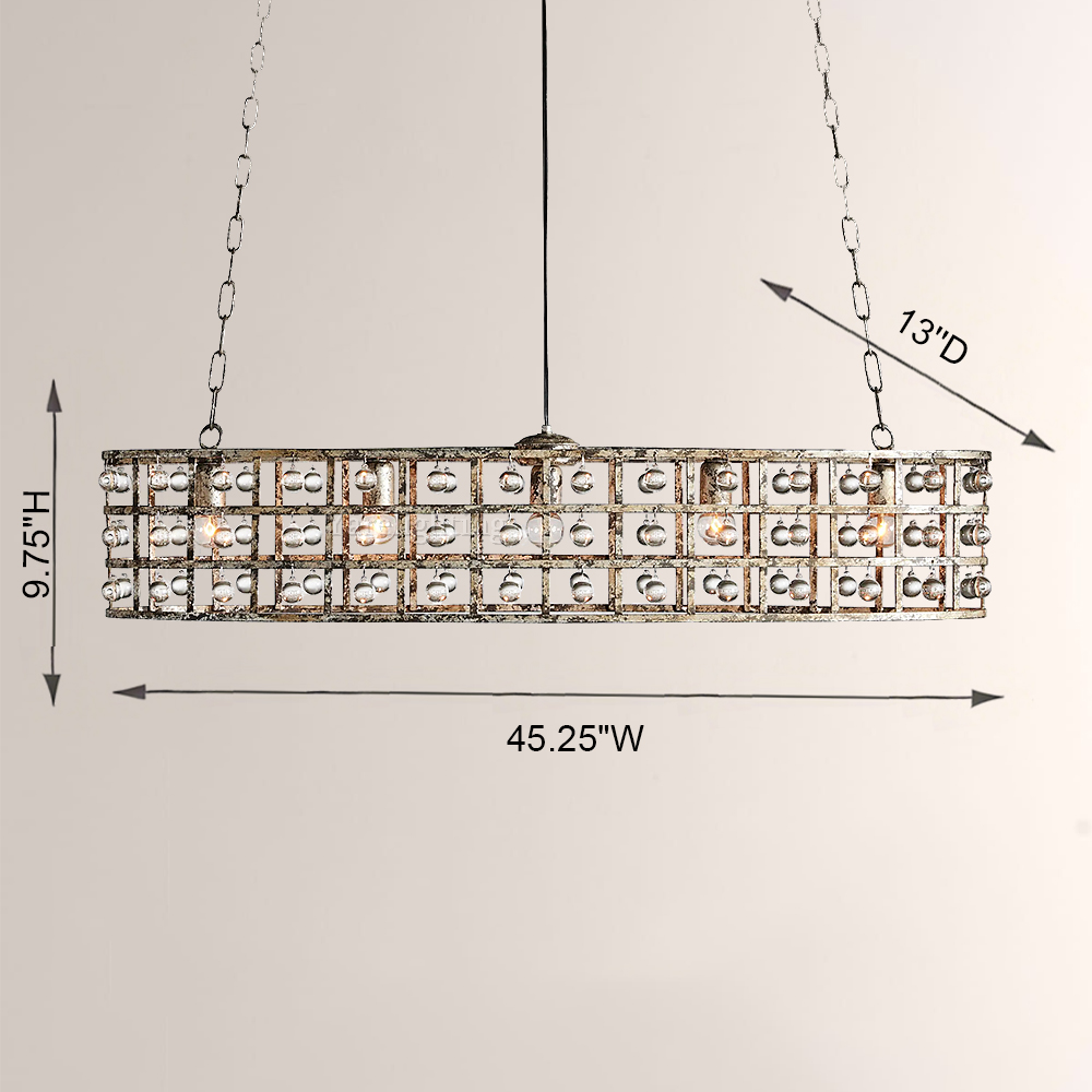 La Cage 5-Light Oval Chandelier