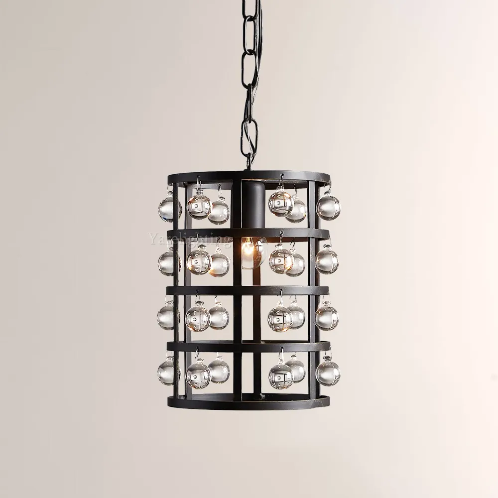 La Cage Retor Pendant,lron farmhouse Pendant,Pendant in living room