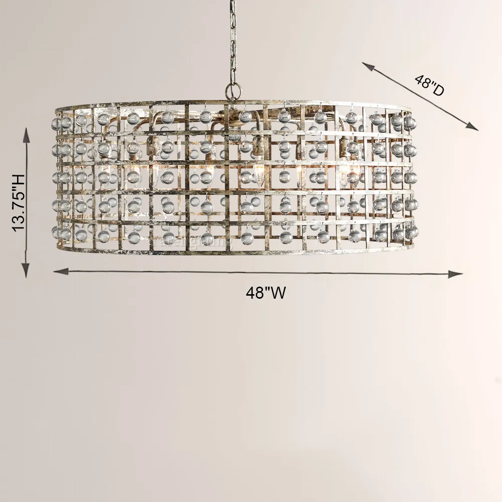 La Cage Round Chandelier