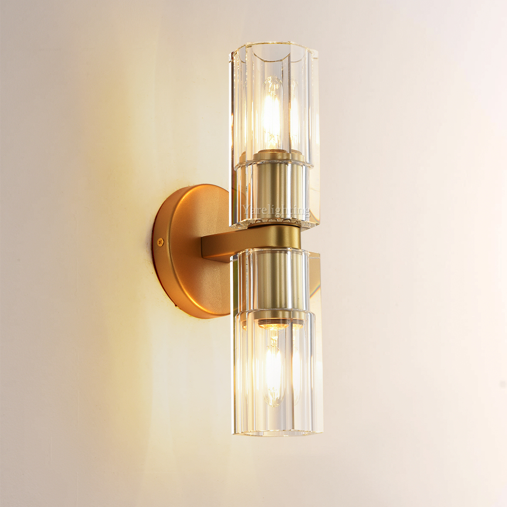 Brach Crystal Linear Sconce,Mondern Bedroom Sconce,RH Arcachon Crystal Sconce