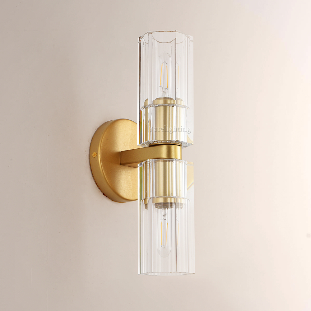 Brach Crystal Linear Sconce
