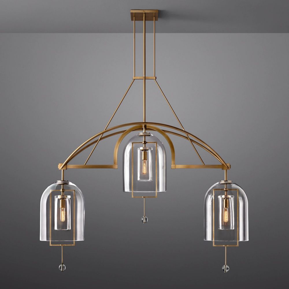 Sophia Linear Chandelier 61"
