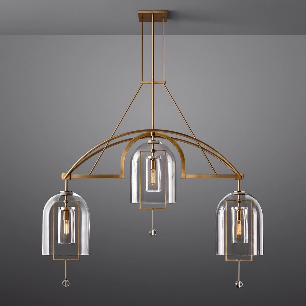 Sophia Linear Chandelier 61"