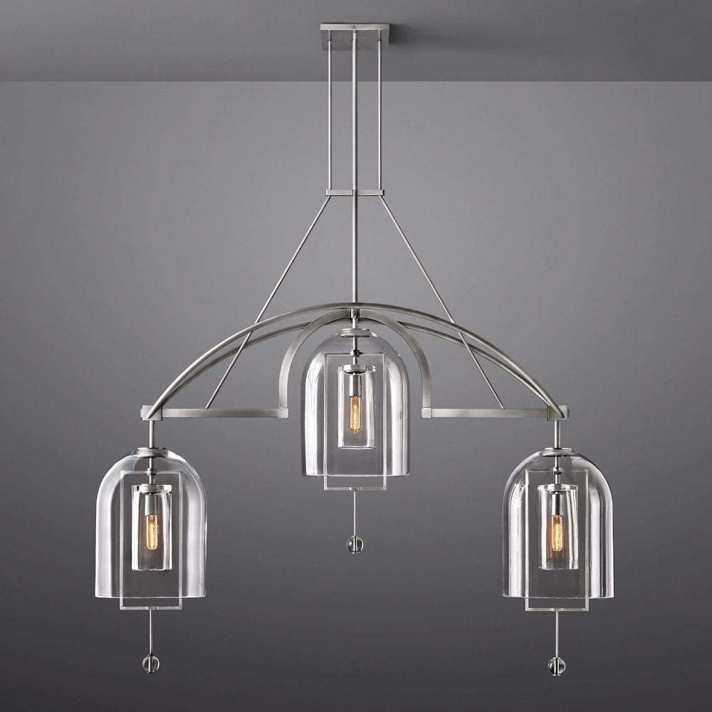 Sophia Linear Chandelier 61"
