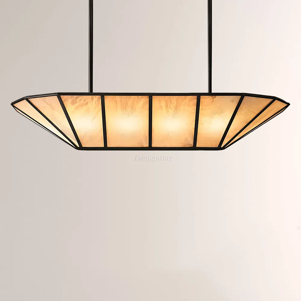 Lucy Linear Chandelier 52",High Ceiling Chandelier,Living Room Chandelier