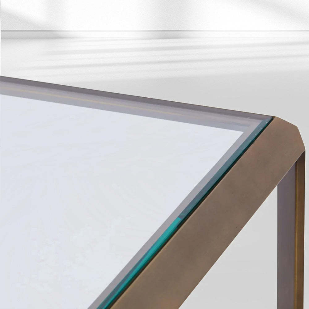 Max Glass Console Table