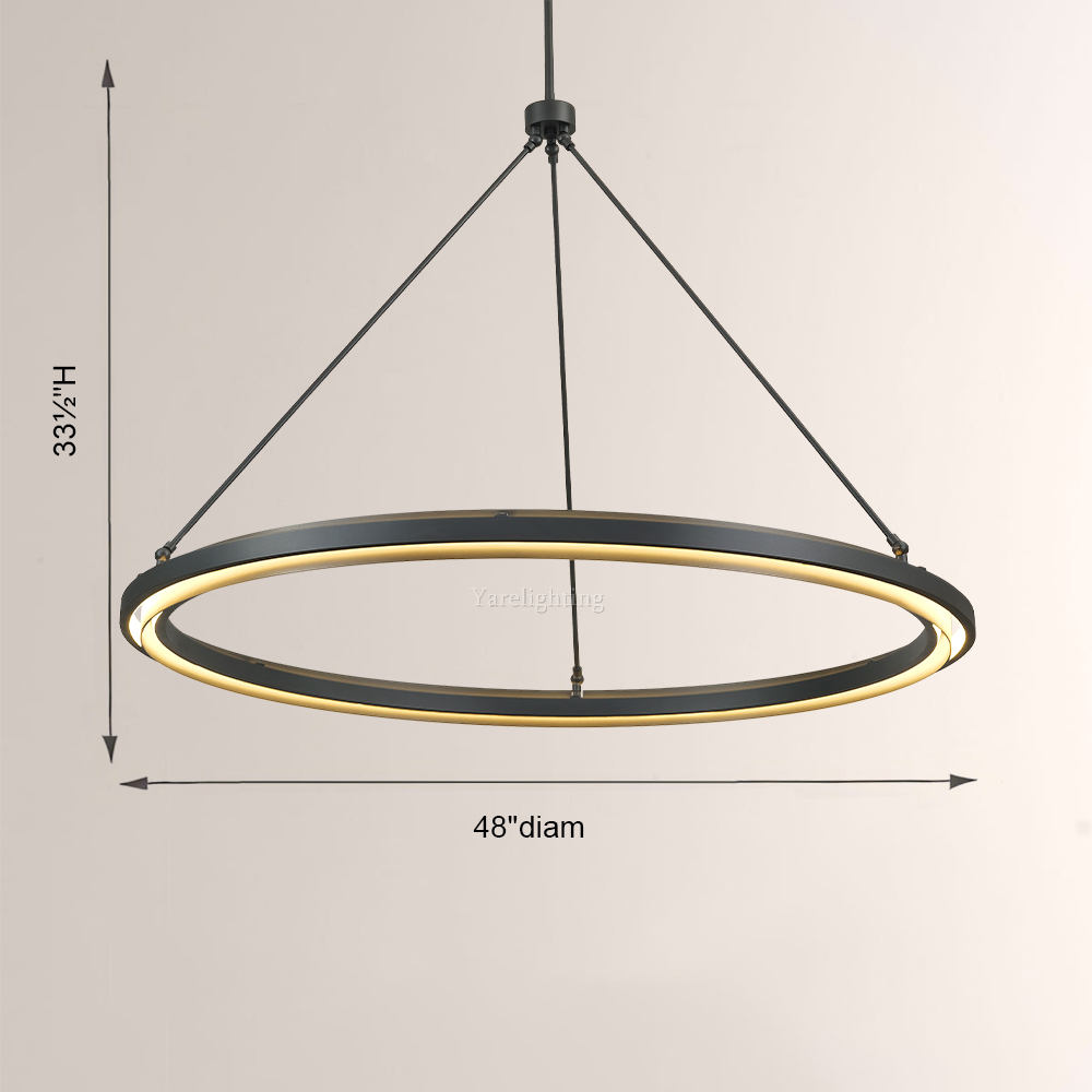 Peral Round Chandelier 36"/48"/60"