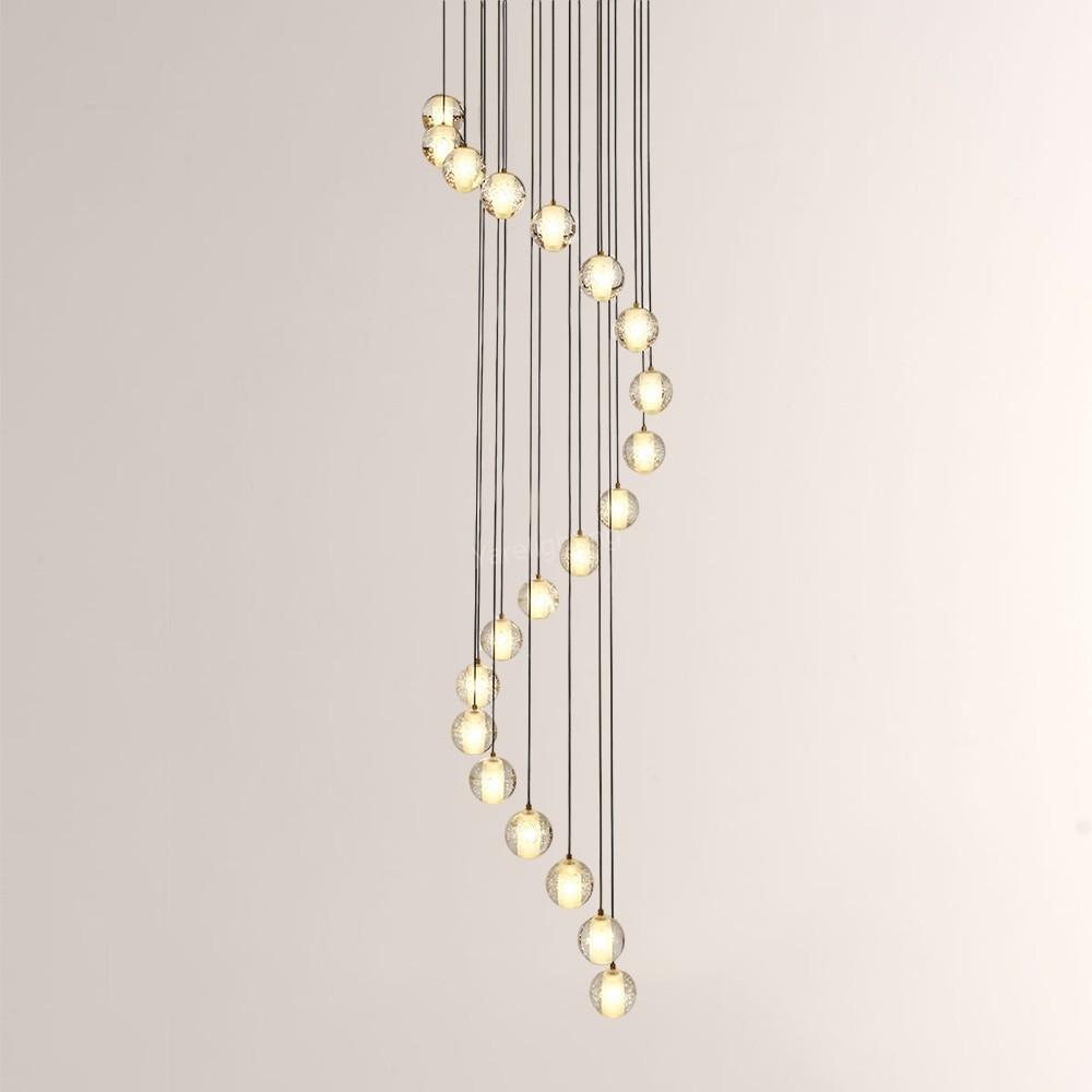 Modern Pearl Ball Ceiling Chandelier