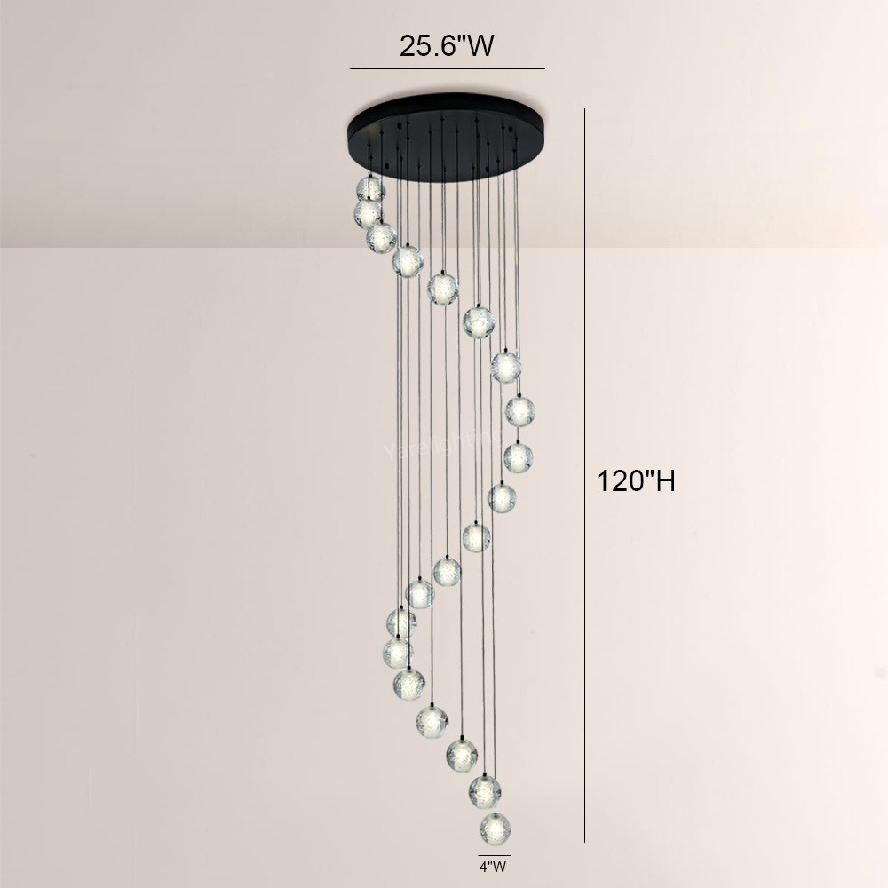 Modern Pearl Ball Ceiling Chandelier